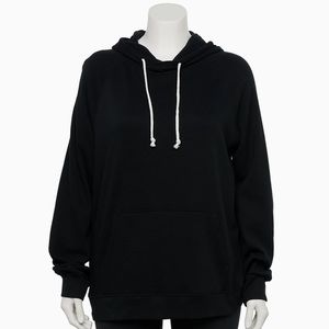 Black Pullover Hoodie